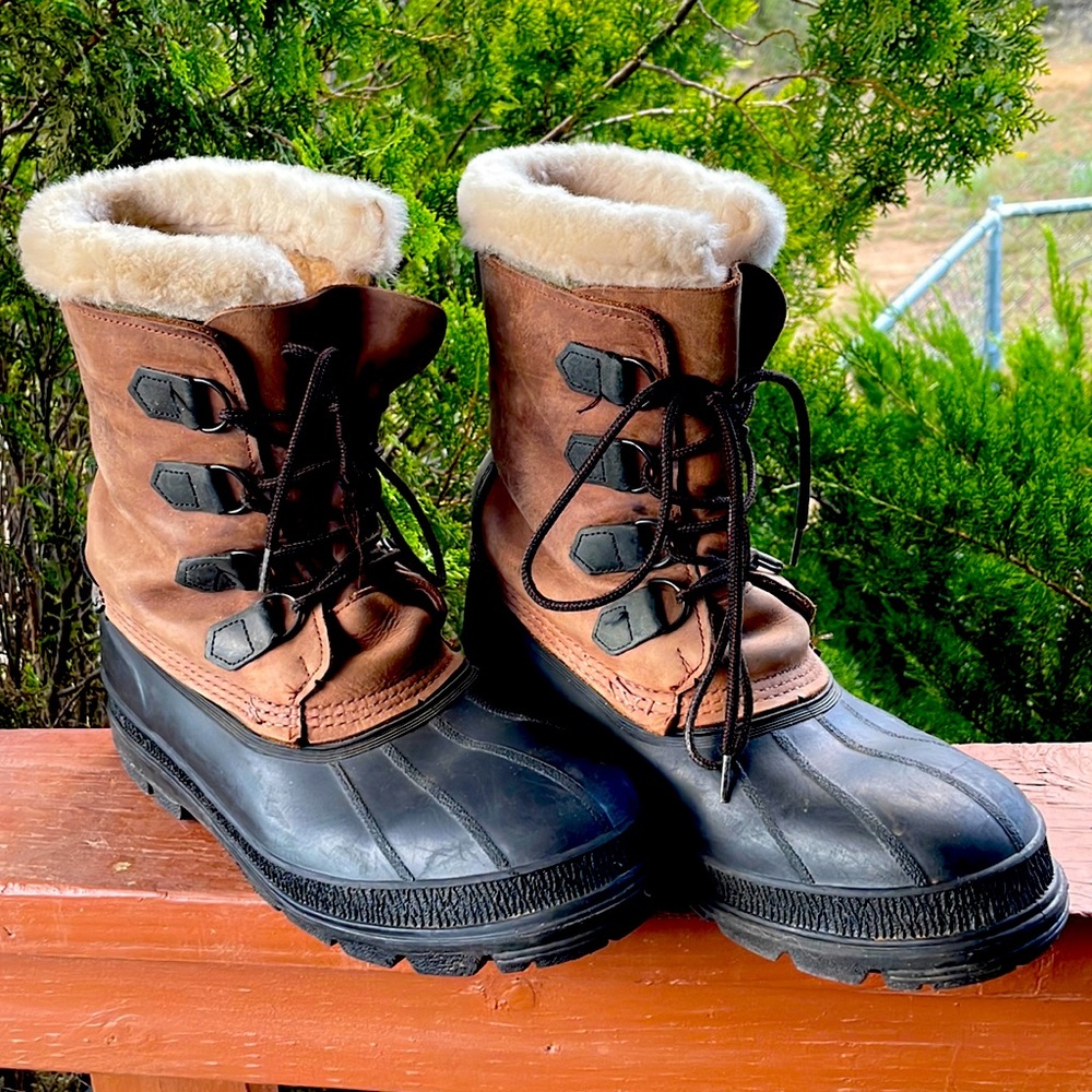 Kamik Mens Snow Boots Waterproof Size 10 ComforTemp Lined